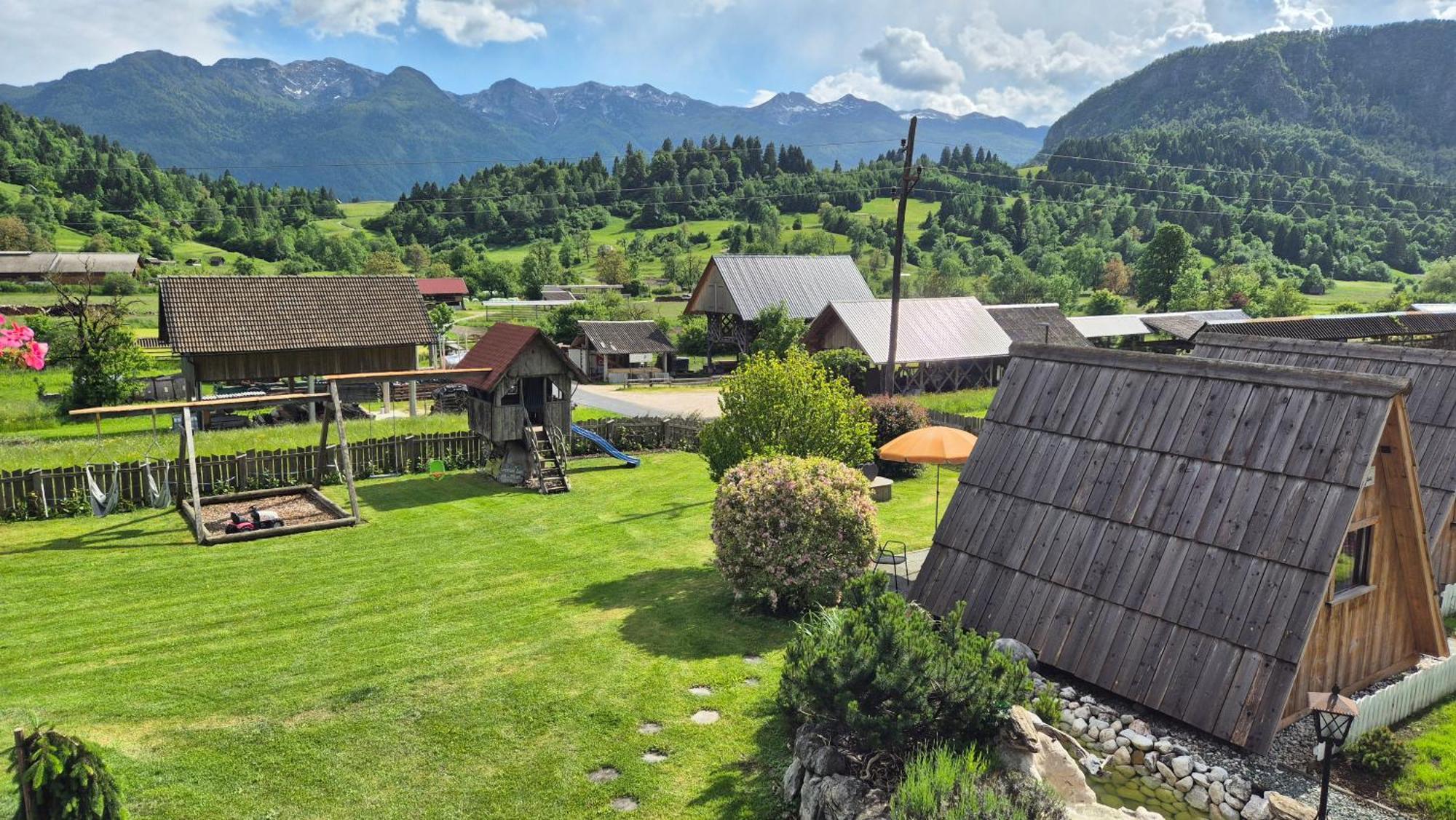 Garden Eco Houses Cebelica Bohinj Bagian luar foto