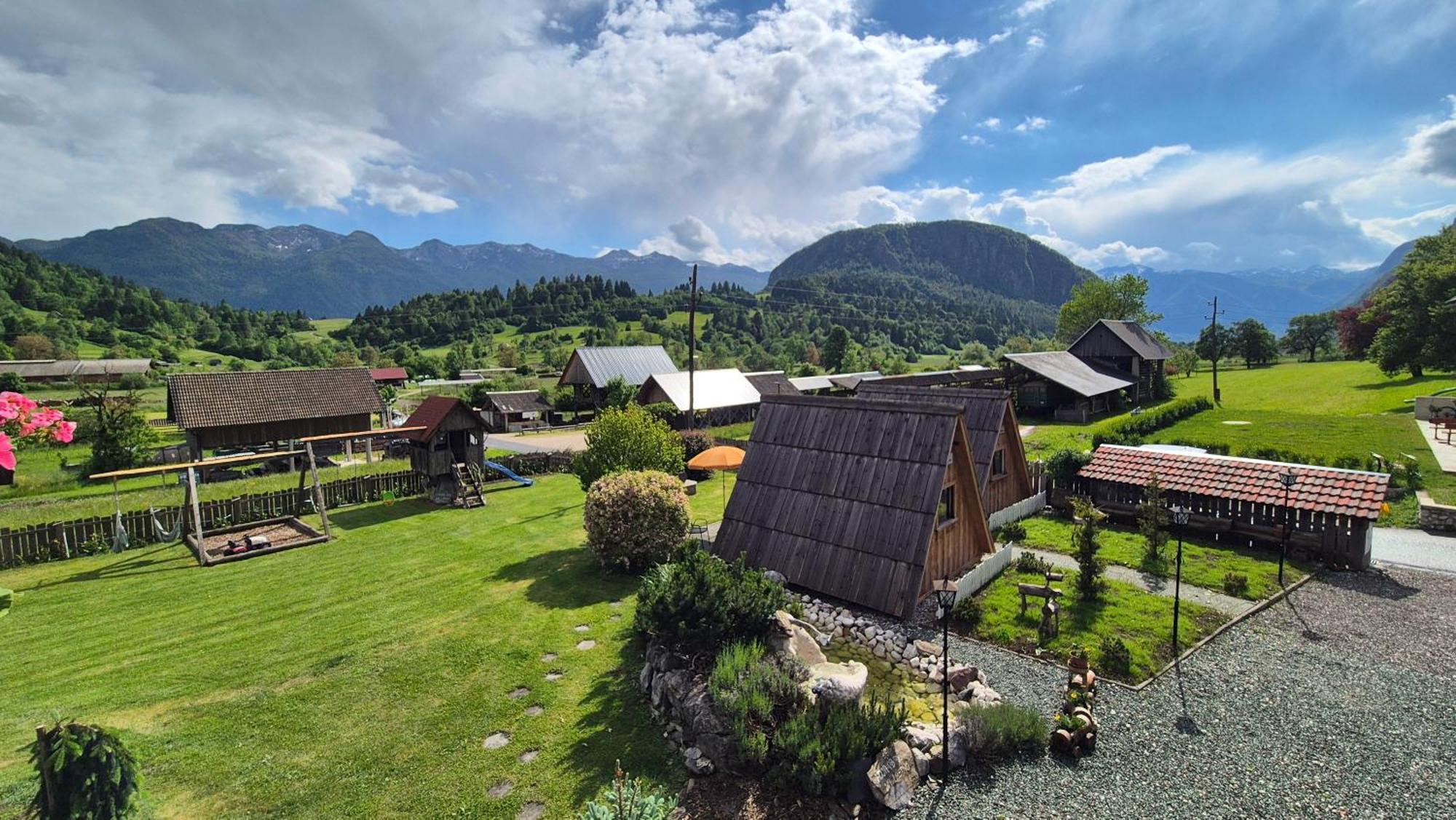 Garden Eco Houses Cebelica Bohinj Bagian luar foto